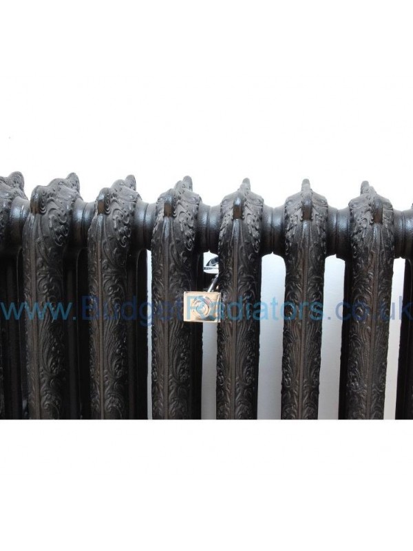 Cast Iron Radiator Luxury Wall Stay Chrome